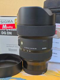 Sigma 14-24mm 2.8 DG DN per Sony E