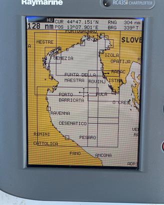 Scheda CF cartografia Navionics Alto Adriatico