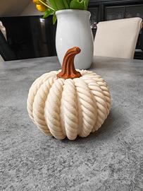 piccola zucca decorativa effetto lana
