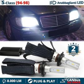 Kit LED H7 per Mercedes Classe S 94-98 Luci Bianca