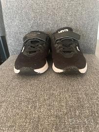 Scarpe da ginnastica bimbi Levis nere