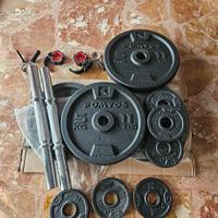 Dischi + Manubri Home Gym