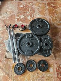 Dischi + Manubri Home Gym