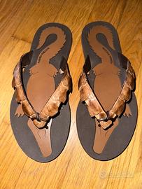 Bottega Veneta infradito in coccodrillo