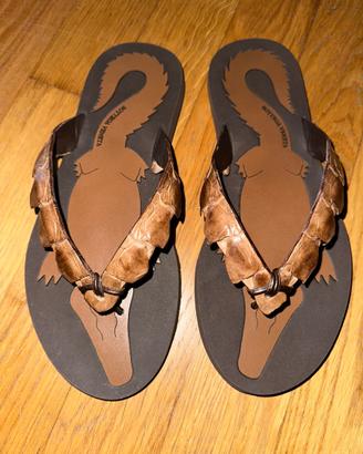 Bottega Veneta infradito in coccodrillo