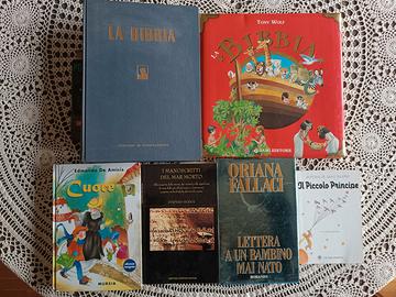 Bibbia, De Amicis, Fallaci, etc