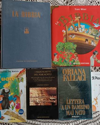 Bibbia, De Amicis, Fallaci, etc