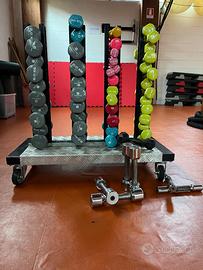 SET PORTA PESI+PESETTI