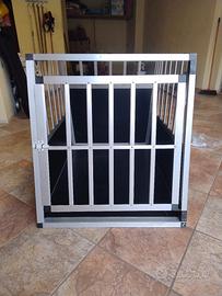 Gabbia cane in alluminio