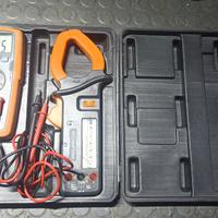 tester digitale  pinza amperometrica HT valigetta