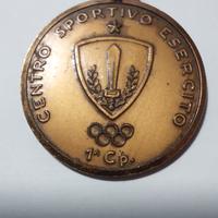 militaria medaglia sportiva esercito