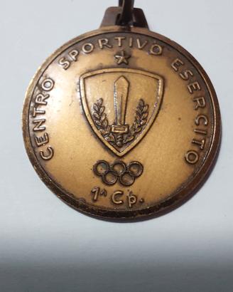 militaria medaglia sportiva esercito