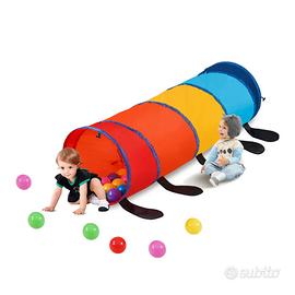 Tenda da Gioco per Bambini Tunnel per Gattonare