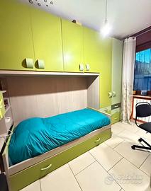 Cameretta a pomte con doppio letto marca GIESSEGI.