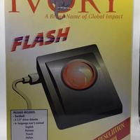 Trackball vintage Ivory Flash RS‑232 completa