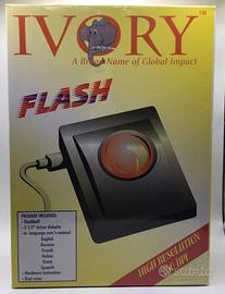 Trackball vintage Ivory Flash RS‑232 completa