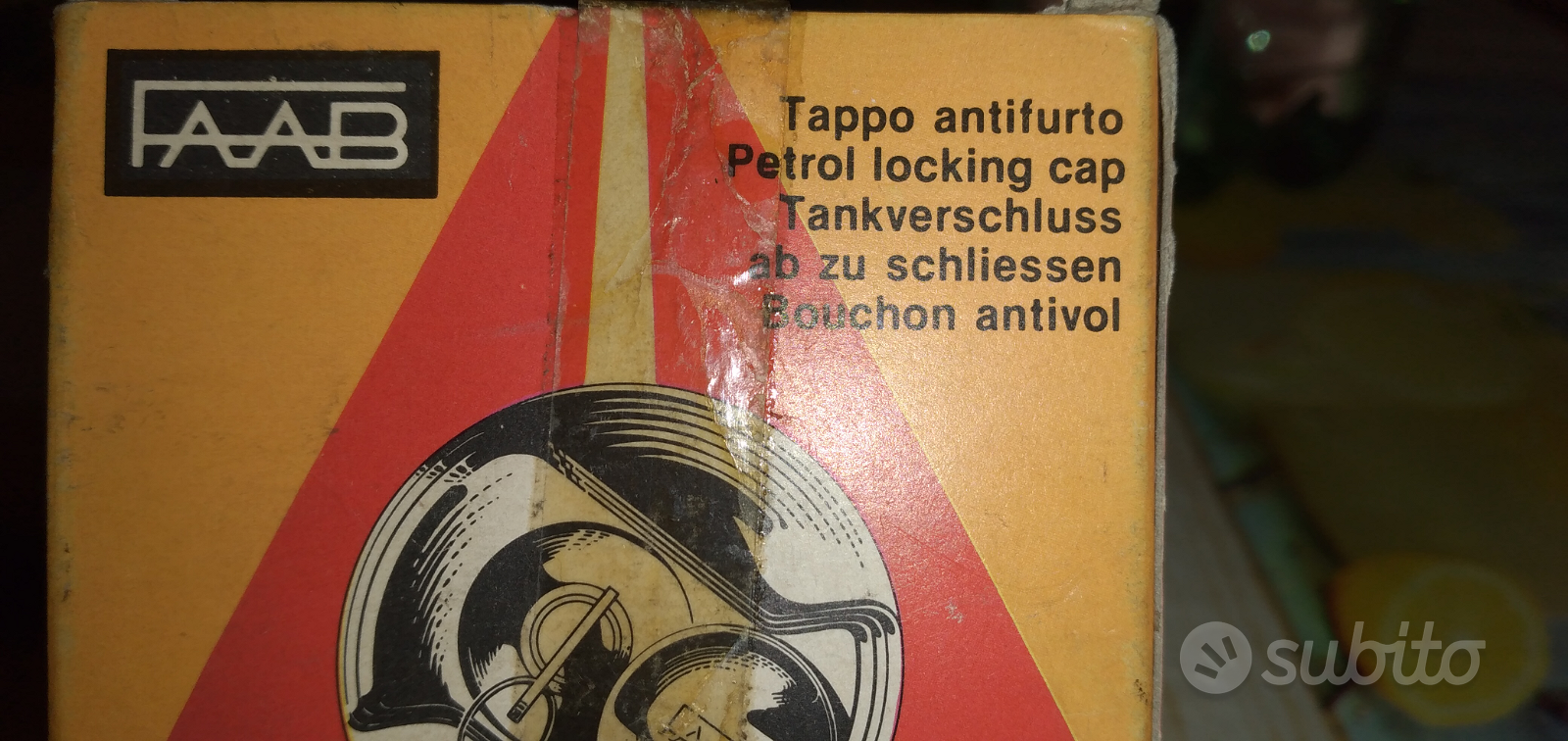 Tappo Serbatoio Vintage FAAB anni 70 mod. B160 - Accessori Auto In vendita  a Milano