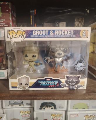 Funko Pop! Groot & Rocket 2 Pack Marvel