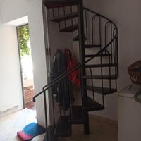Scala a chiocciola in ferro 