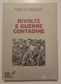 Rivolte e guerre contadine - libro nuovo