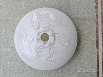 Plafoniera paralume vintage anni '70