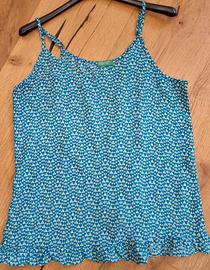 Top fantasia con bretelline United Colors of Benet