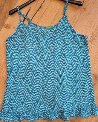 Top fantasia con bretelline United Colors of Benet