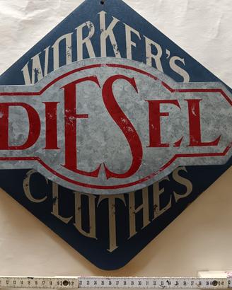 Insegna pubblicitaria negozio DIESEL anni ‘80