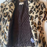 Faux fur double breasted michael michael kors