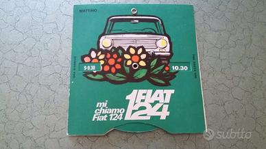 Disco orario FIAT 124