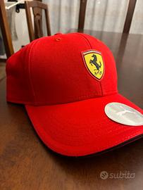 cappellino ferrari nastro azzurro