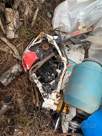 Aprilia 600 motore telaio , forcellone