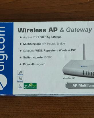  DIGICOM WAVEGATE 54R ACCESS POINT WIRELESS 802.11