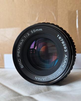 Pentax 55mm f2 + Takumar 28-80mm f3.5-4.5