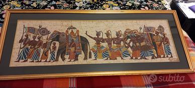 BATIK ORIGINALE CON FINISSIMA CORNICE DORATA