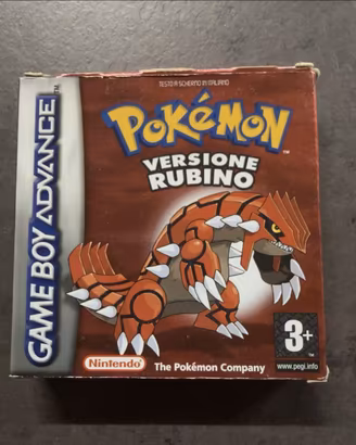 Pokémon Rubino – Game Boy Advance – PAL ITA