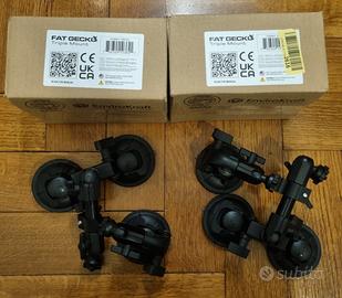 Fat Gecko car mount triple cup nuovo