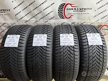 4 PNEUMATICI 195/50 R15 NOKIAN 4 STAGIONI KM0