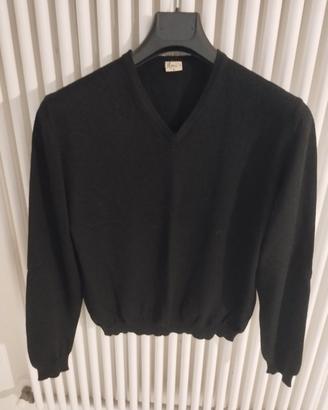 maglione uomo collo a V 