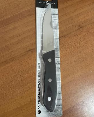 Coltello grande da bistecca in acciaio Mopita