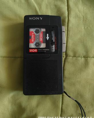 Registratore vocale vintage Sony