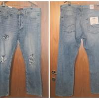 Jeans strappati Jack & Jones tg. W36 L32 nuovi 