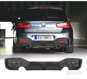 DIFFUSORE BMW F20 F21 LCI 15- LOOK CS MATT USCITA 