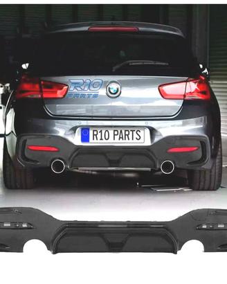 DIFFUSORE BMW F20 F21 LCI 15- LOOK CS MATT USCITA 