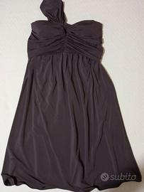 Marella Elegante abito al ginocchio monospalla