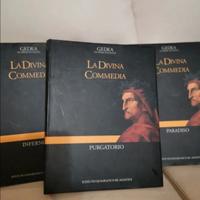 Divina commedia ed cartonata, tre tomi separati 