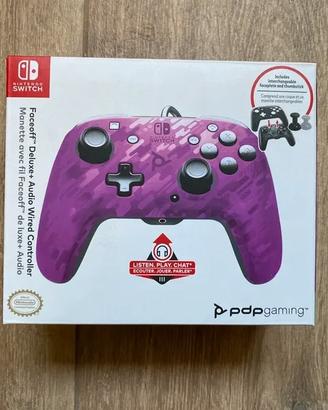 Controller PDP Faceoff Deluxe+ Audio - switch