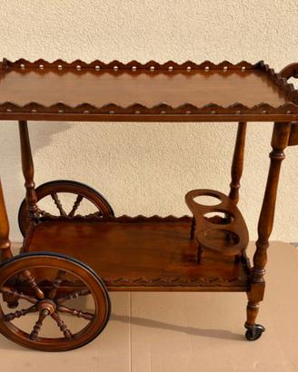 Carrello Bar Legno Vintage