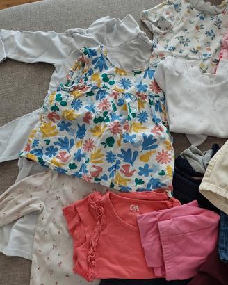 pacco misto vestiti bimba 2 anni