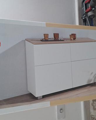 credenza mobile soggiorno  bianco
